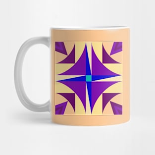 Purple Mayflower Mug